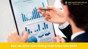 Báo cáo kiểm toán không chấp nhận toàn phần