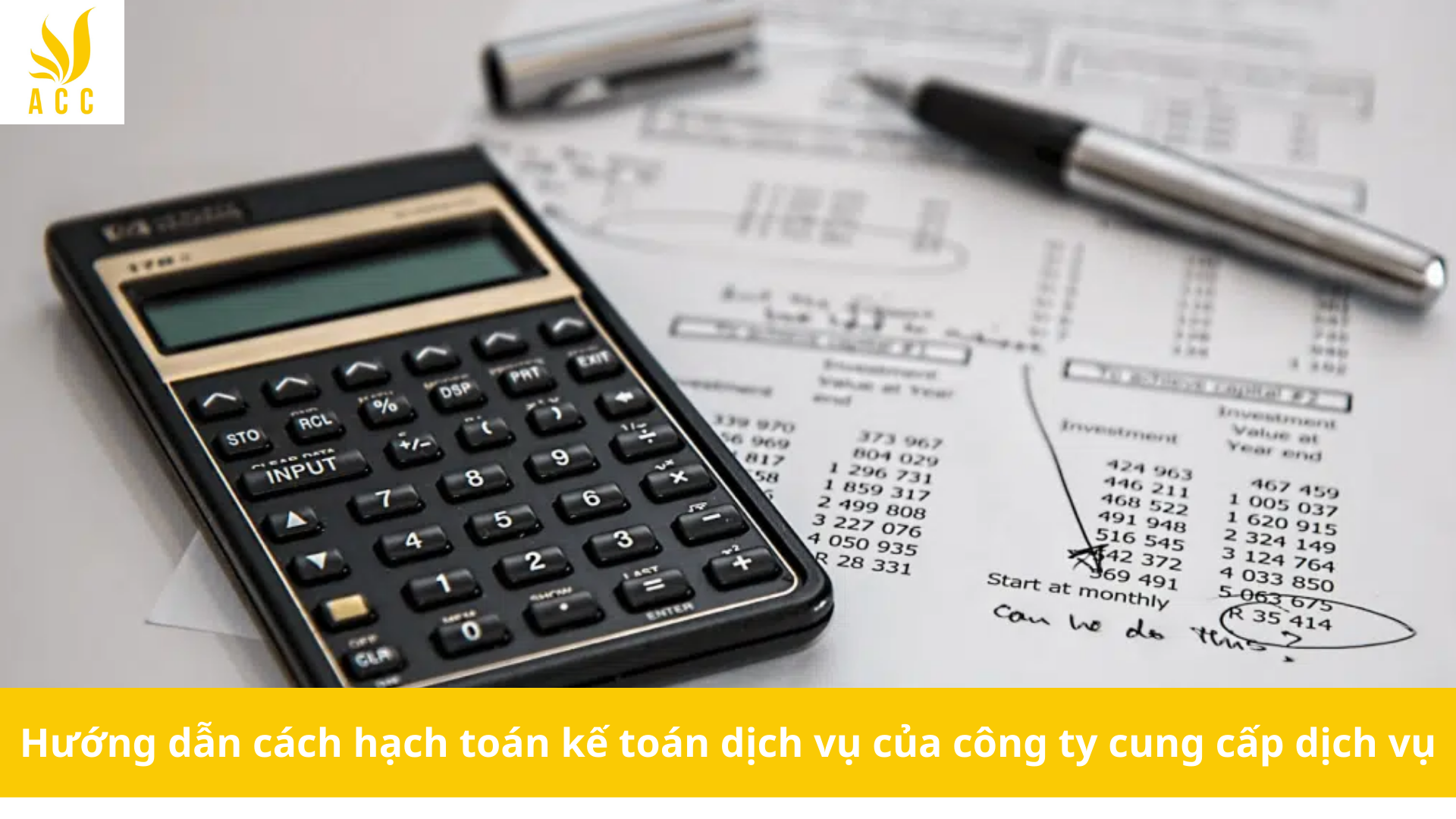 Hướng dẫn cách hạch toán kế toán dịch vụ của công ty cung cấp dịch vụ