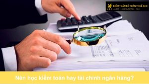 Nên học kiểm toán hay tài chính ngân hàng