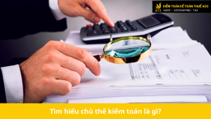 Tìm hiểu chủ thể kiểm toán là gì?