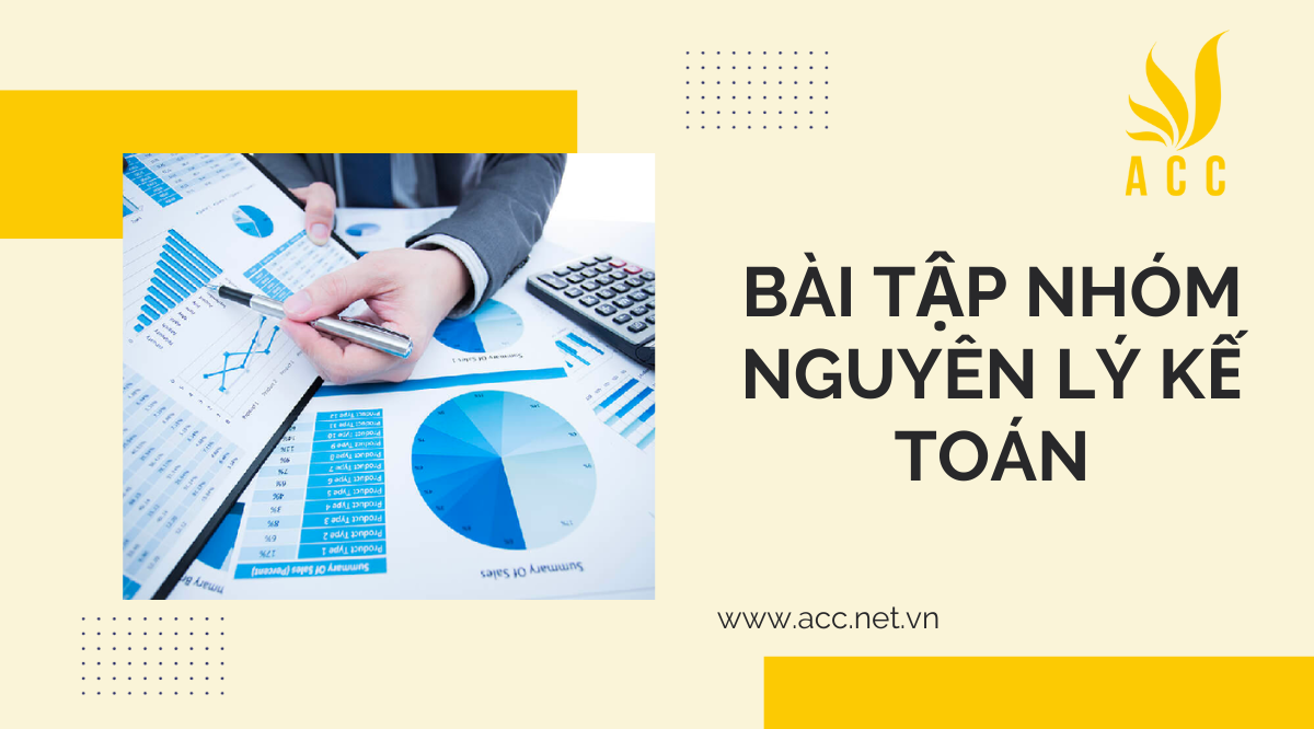 Bài tập nhóm Nguyên lý kế toán