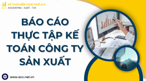 Báo cáo thực tập kế toán công ty sản xuất