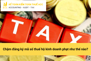 Chậm đăng ký mã số thuế hộ kinh doanh