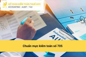 Chuẩn mực kiểm toán 705