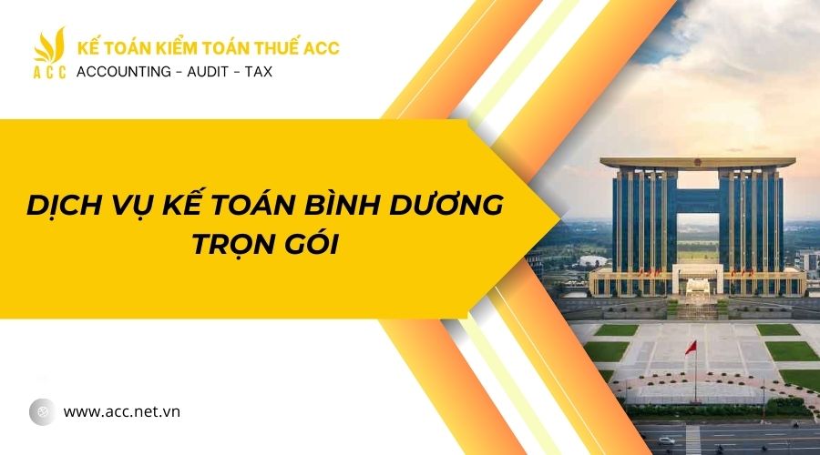 Dịch vụ kế toán Bình Dương