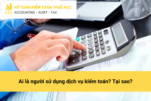 Ai là người sử dụng dịch vụ kiểm toán?