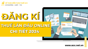 Hướng dẫn đăng kí thuế lần đầu online năm 2024