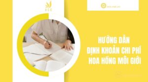 Hướng dẫn định khoản chi phí hoa hồng môi giới