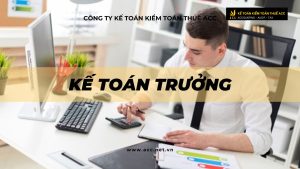 Kế toán trưởng