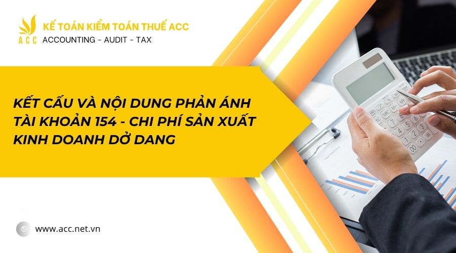 hạch toán Tài khoản 154 theo Thông tư 200