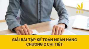 Giải bài tập kế toán ngân hàng chương 2