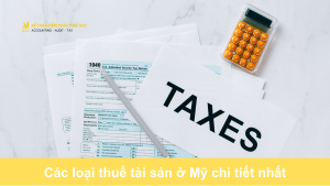 Các loại thuế tài sản ở Mỹ chi tiết nhất