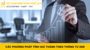 Các phương pháp tính giá thành theo thông tư 200