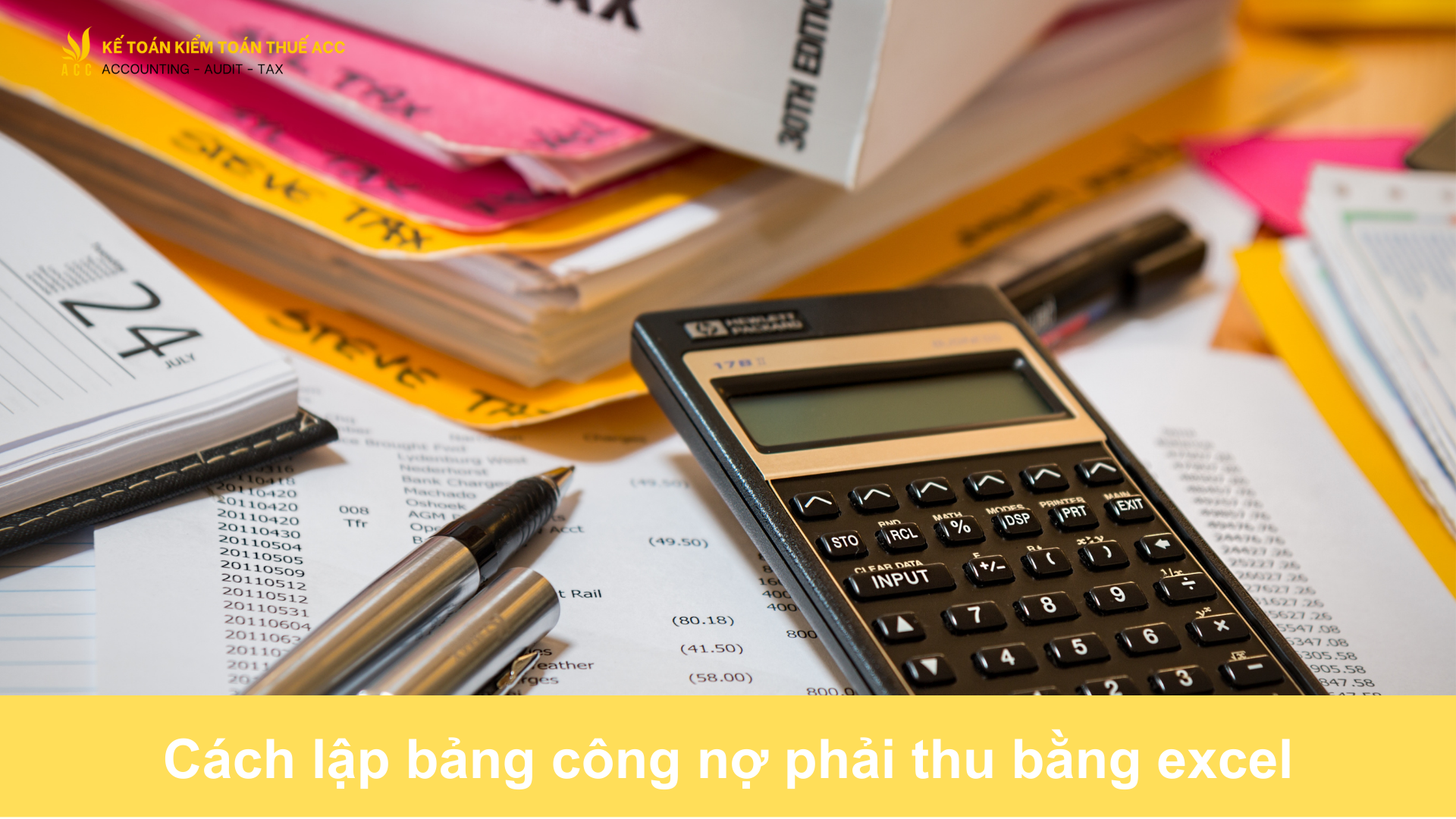 Mẫu file quản lý công nợ bằng excel chính xác nhất