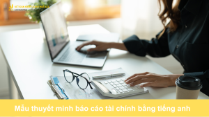 Mẫu thuyết minh báo cáo tài chính bằng tiếng anh