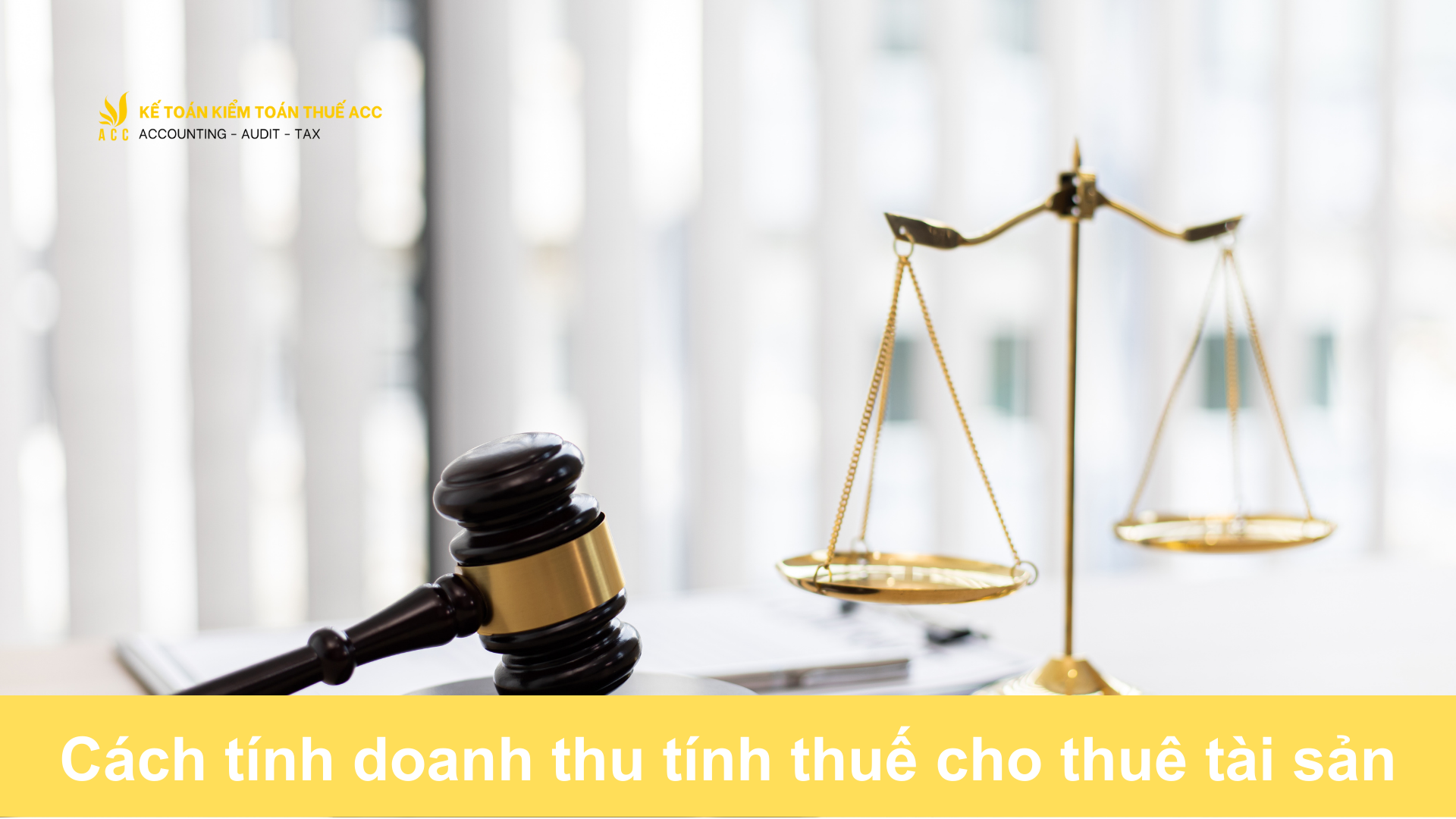 Cách tính doanh thu tính thuế cho thuê tài sản