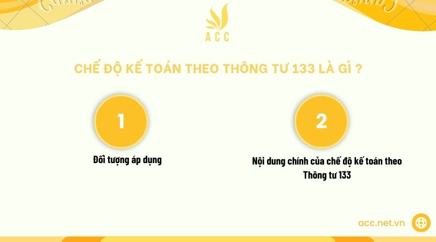 Chế độ kế toán theo thông tư 133 là gì