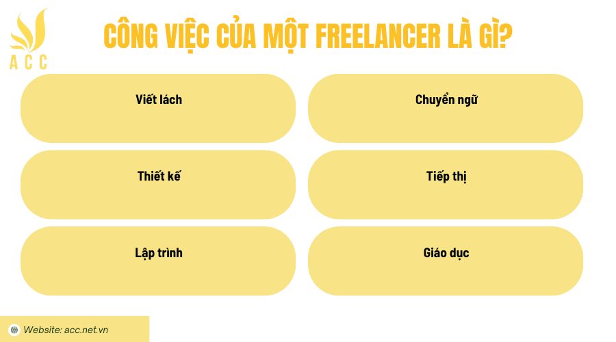 Công việc của một freelancer là gì