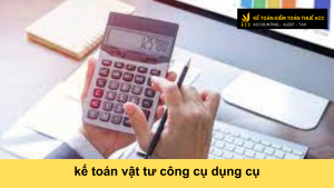 kế toán vật tư công cụ dụng cụ