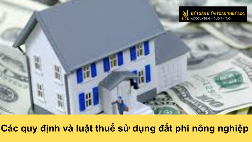 Các quy định và luật thuế sử dụng đất phi nông nghiệp 