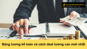 Bảng lương kế toán và cách deal lương cao mới nhất