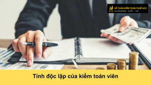 Tính độc lập của kiểm toán viên