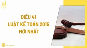 Điều 41 luật kế toán 2015 mới nhất