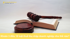 Khoản 3 điều 18 luật thuế thu nhập doanh nghiệp như thế nào