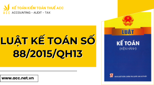 Luật kế toán số 882015qh13