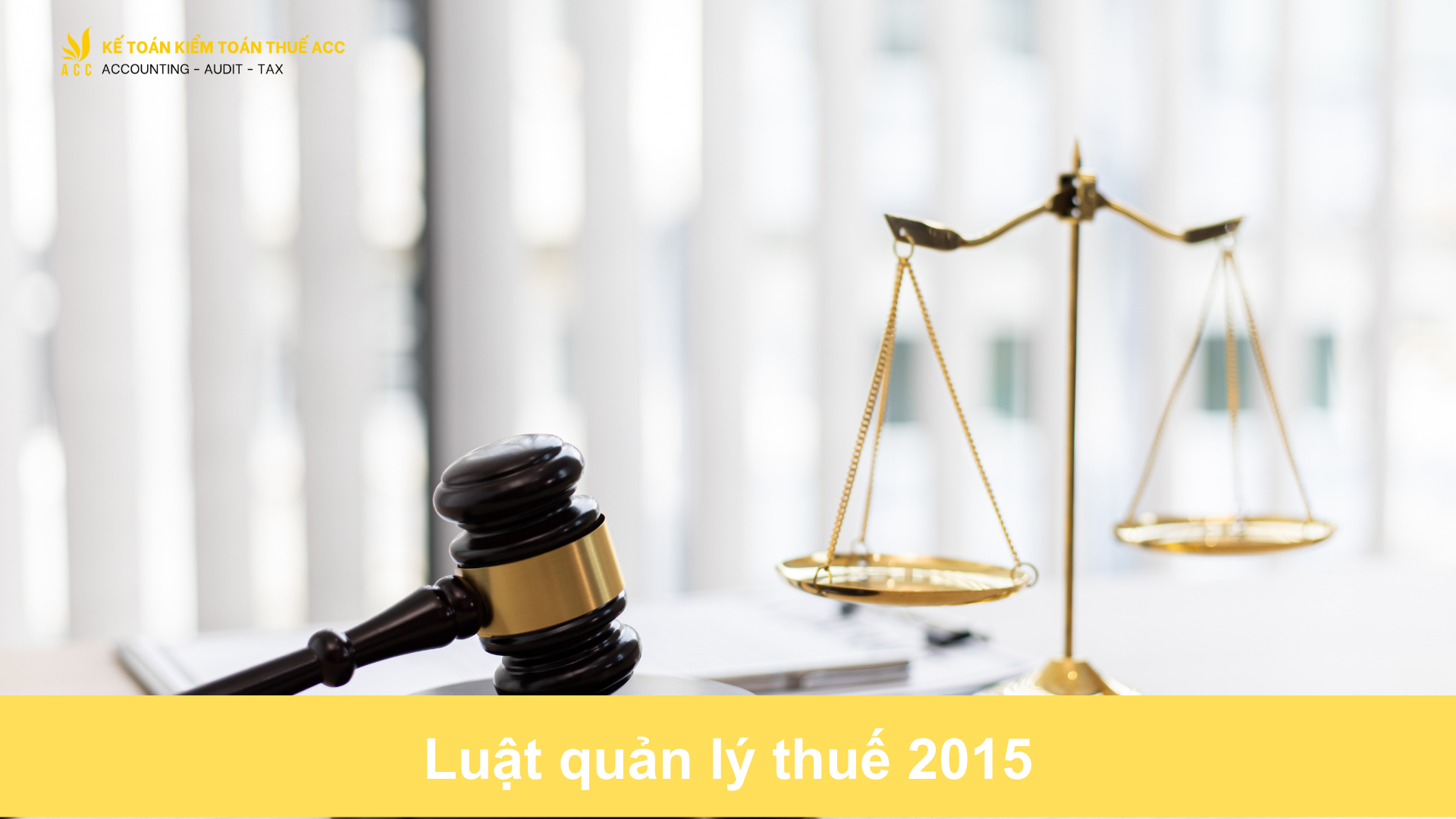 Luật quản lý thuế 2015