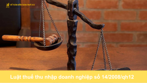 Luật thuế thu nhập doanh nghiệp số 14/2008/qh12