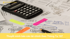 Thuyết minh báo cáo tài chính theo Thông Tư 107