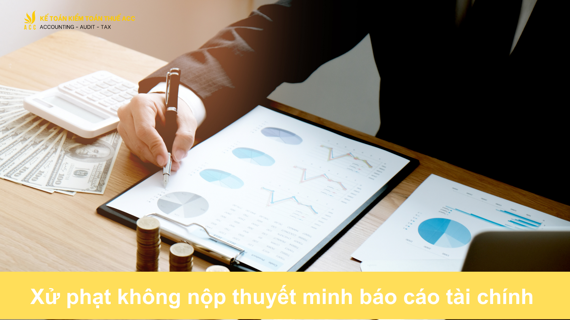 Xử phạt không nộp thuyết minh báo cáo tài chính