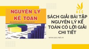 Sách giải bài tập nguyên lý kế toán có lời giải chi tiết