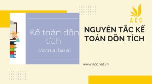 Cách áp dụng nguyên tắc kế toán dồn tích cho công ty 