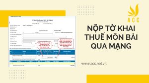 Hướng dẫn cách nộp tờ khai thuế môn bài qua mạng