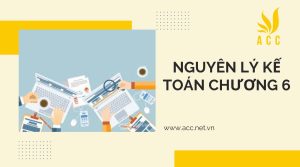 Kiến thức môn nguyên lý kế toán chương 6