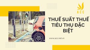 Thuế suất thuế tiêu thụ đặc biệt