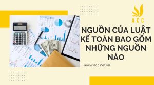 Nguồn của luật kế toán bao gồm những nguồn nào?