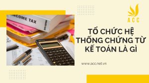 Tổ chức hệ thống chứng từ kế toán là gì