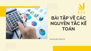 Các dạng bài tập về các nguyên tắc kế toán có lời giảng chuẩn nhất