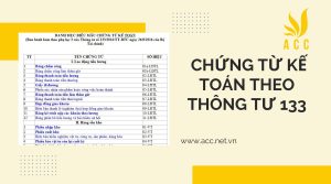 Quy định về mẫu chứng từ kế toán theo TT 133  mới nhất