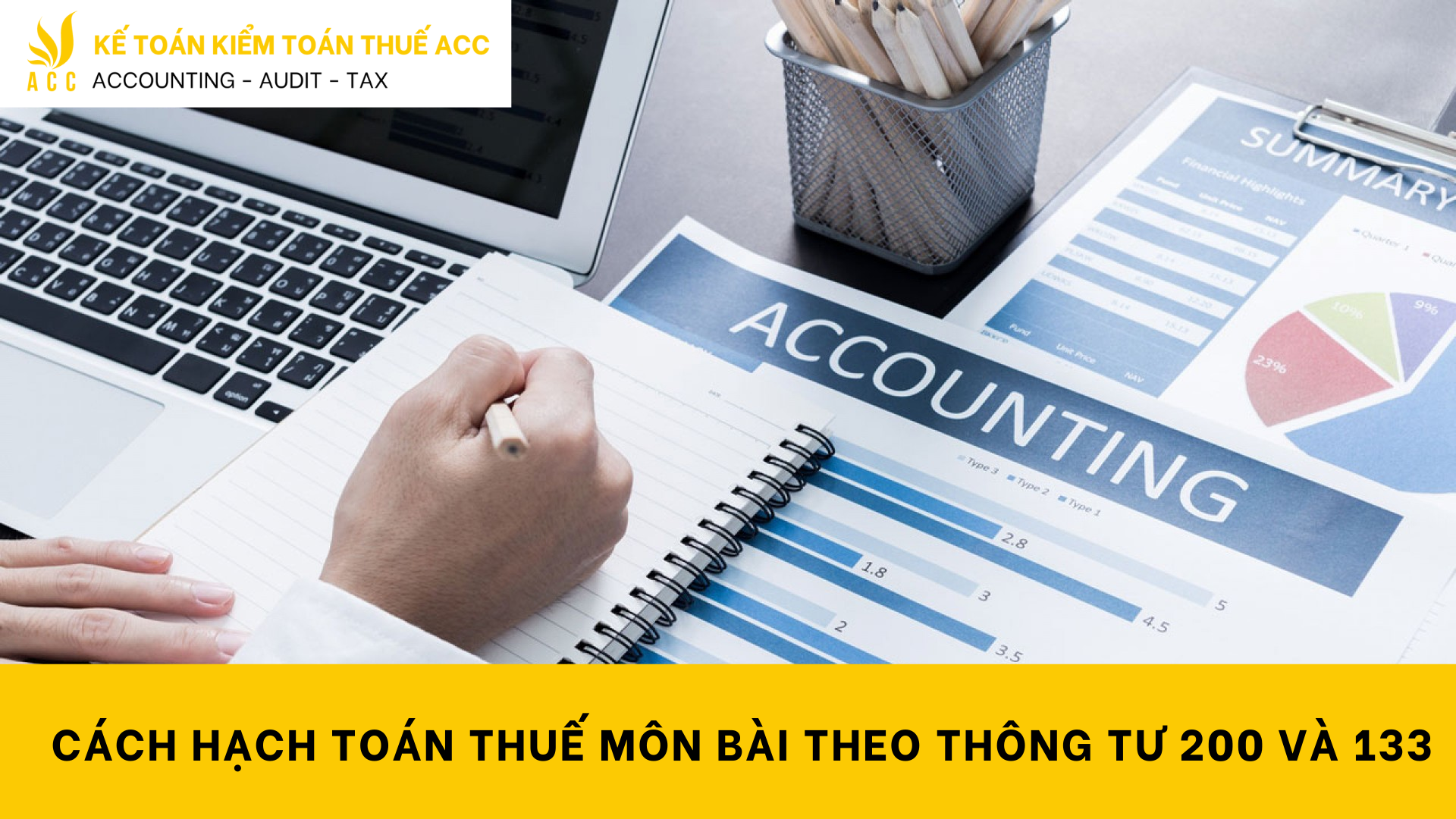 Cách hạch toán thuế môn bài theo thông tư 200 và 133