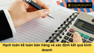 Hạch toán kế toán bán hàng và xác định kết quả kinh doanh