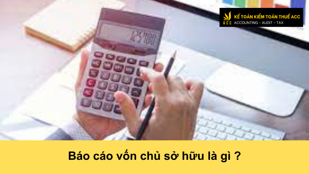 Báo cáo vốn chủ sở hữu là gì ?