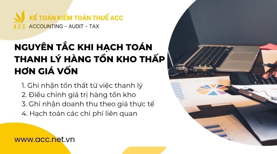 thanh lý hàng tồn kho thấp hơn giá vốn