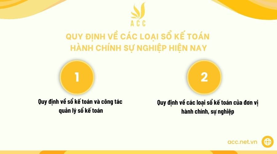 Quy định về các loại sổ kế toán hành chính sự nghiệp hiện nay