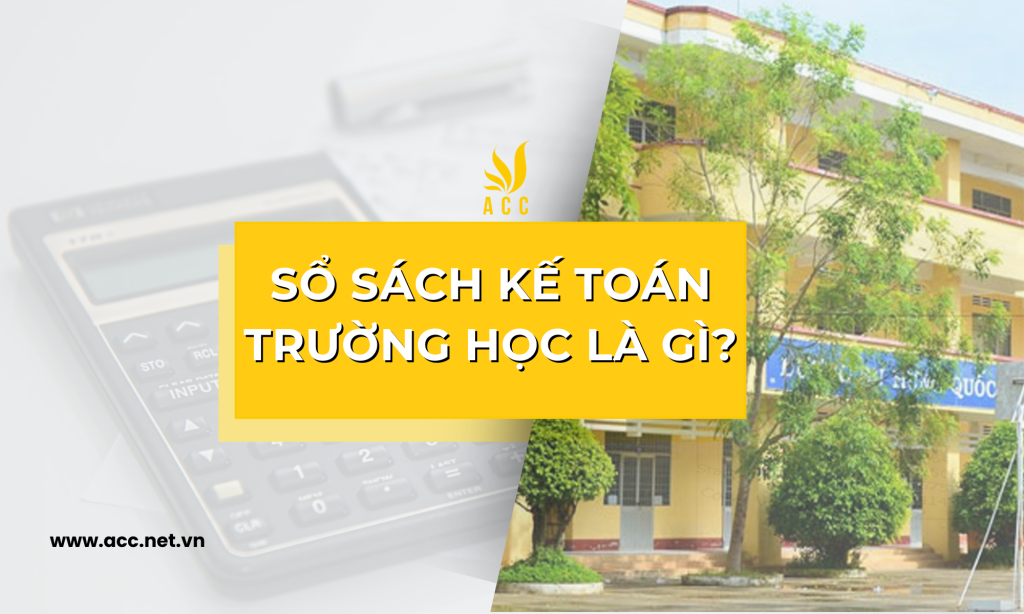 Sổ sách kế toán trường học là gì