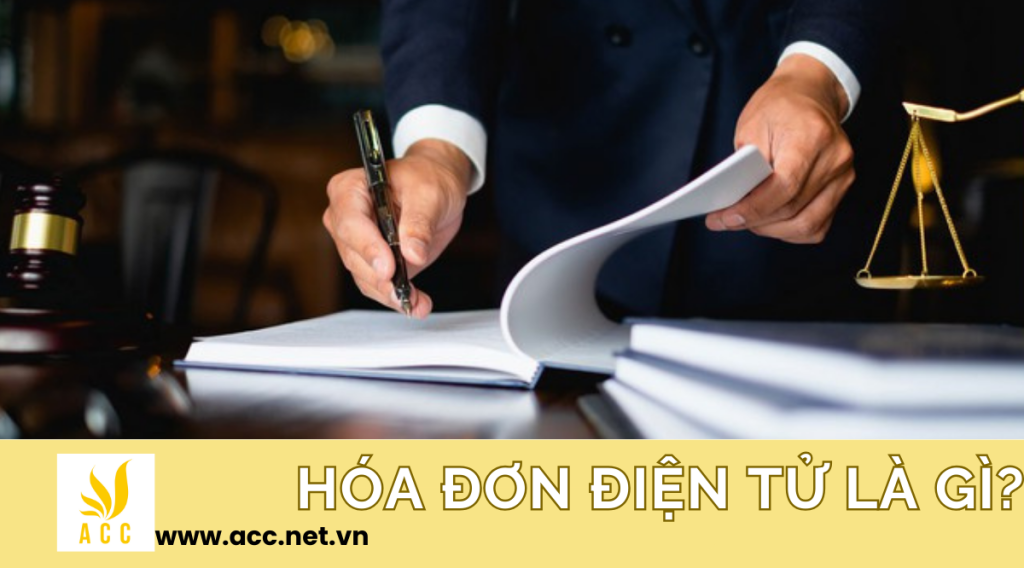 Hóa đơn điện tử là gì?