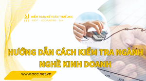 Hướng dẫn cách kiểm tra ngành nghề kinh doanh